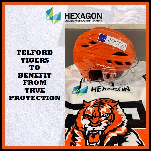 Telford_Tigers's tweet photo. This weekend the Hexagon Telford Tigers 1 become the first team in Europe to wear the brand new Dynamic 9 Pro helmet, engineered by True Hockey. For all the details ➡️ https://t.co/Aj0dgu2pdJ
@playtruehockey
#PlayTRUE
#MadeTRUE
#TeamTRUE
#MIPSprotection
#SpotTheDot https://t.co/bzGLUFqnsG