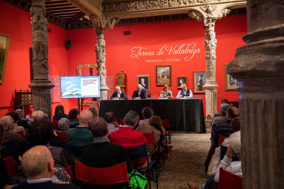 Gracias de corazón a <a href="/CelsoAlbelo/">CelsoAlbeloTenor</a> y a <a href="/aurelioviribay/">Aurelio Viribay</a> por poner el mejor broche posible a la presentación de la biografía sobre Miguel Fleta que hemos editado desde <a href="/OperaAragon/">Opera Aragón</a> con <a href="/ibercaja/">Ibercaja</a> y <a href="/GobAragon/">Gobierno de Aragón</a> La tarde del pasado jueves quedará entre mis recuerdos por mucho tiempo.