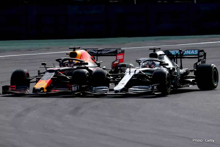 F1Coffee's tweet photo. Red Bull star Max Verstappen says he and his non-Mercedes colleagues would drive far less aggressively if they had the privilege of driving the all-conquering a Silver Arrows that powered Lewis Hamilton to the title this year, his fifth for the #grandpri https://t.co/tYygQLRmV4 https://t.co/j8bp90hZzv