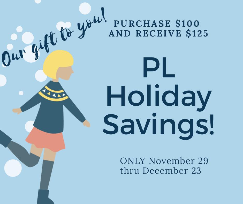 CaseyStutzman's tweet photo. Let us help with your holiday shopping! Now through 12/23 purchase $100 gift card and receive $125! https://t.co/7l33C9BpXI https://t.co/2hvKbb0zm5