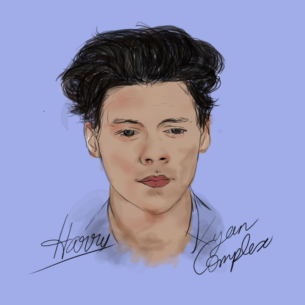 ComplexXyan's tweet image. Tried a new style of digital painting. More of sketch type thing. Tell me your thoughts. #HarryStylesfineline #Harrystyles #digitalart #digitalainting #grahicdesign #xyancomplex