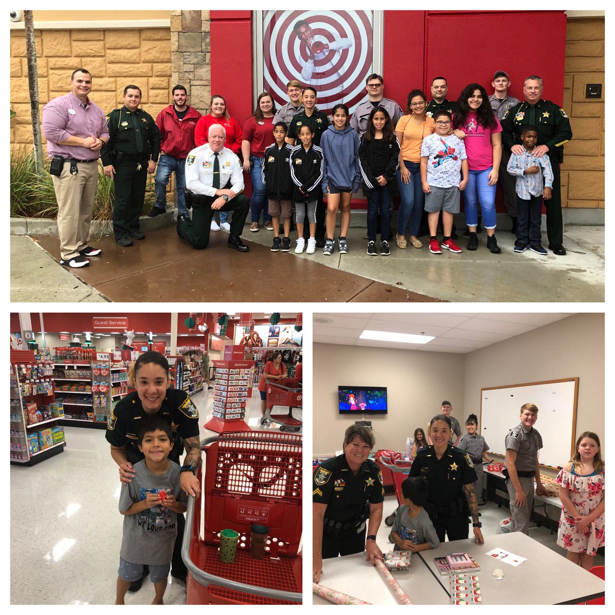 Hero’s and helpers spreading holiday cheer at T2369! Thank you to all the volunteers and @leesheriff !#herosandhelpers #T2369 #D320 <a href="/J_Szota/">Jessica Borquet</a> <a href="/aldenkooken/">Alden</a> <a href="/sara_stjean/">Sara StJean</a> <a href="/karabro6/">Kara Brown</a>