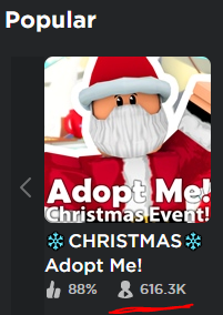 Kreekcraft On Twitter Adopt Me Has Over 600k Players Right Now That S Actually Insane Almost Beating Every Top Game On Steam - roblox adopt me 1m players