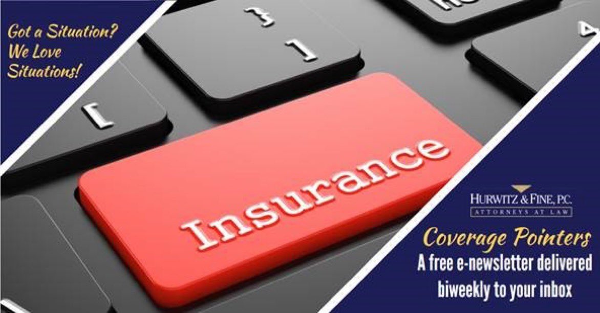 kohane's tweet photo. Connecticut and New Jersey Insurance Coverage newsletter. Coverage Pointers provides bi-weekly summaries of CT and NJ coverage decisions. Read this week’s issue https://t.co/rKkdiNrHse…. Email address for subscription. #connecticutinsurance #njinsurance @HFCoverage https://t.co/lnkNj5wVi8