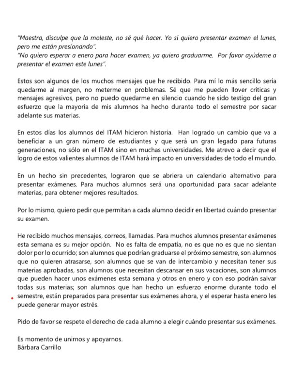 BarbCarrillo27's tweet photo. Mi opinión como maestra: https://t.co/JFvdOKuB8D