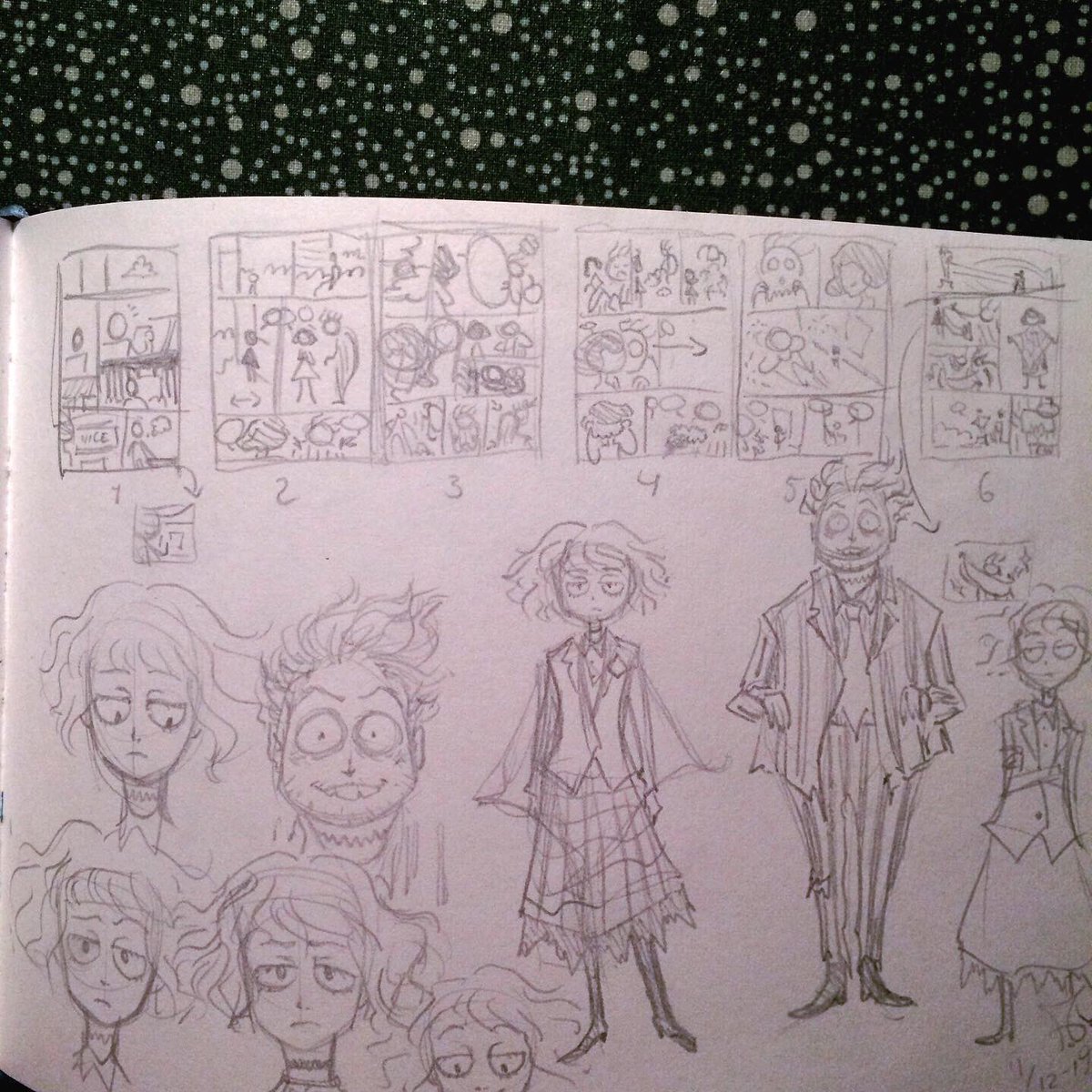 fred_tornager's tweet photo. Beetlejuice comic thumbnails, it’s short but sweet, + some older drawings of Lydia & Beetlejuice
@beetlejuicebway
#art #thumbnails #wip #beetlejuice #fredtornager #beetlejuicebway #savebeetlejuice #imwithbeetlejuice https://t.co/VaGt2NAlf7