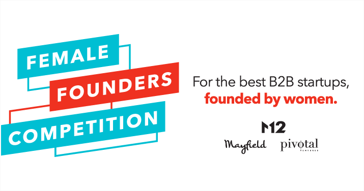 M12vc's tweet photo. There is still time to apply to our #FemaleFoundersComp through Sunday! Two enterprise #startups will earn investment awards of $2mil each &amp; two #deeptech startups will earn investment awards of $1mil each. Apply today. https://t.co/9DAFfyjHmO https://t.co/UODwRU6c3A