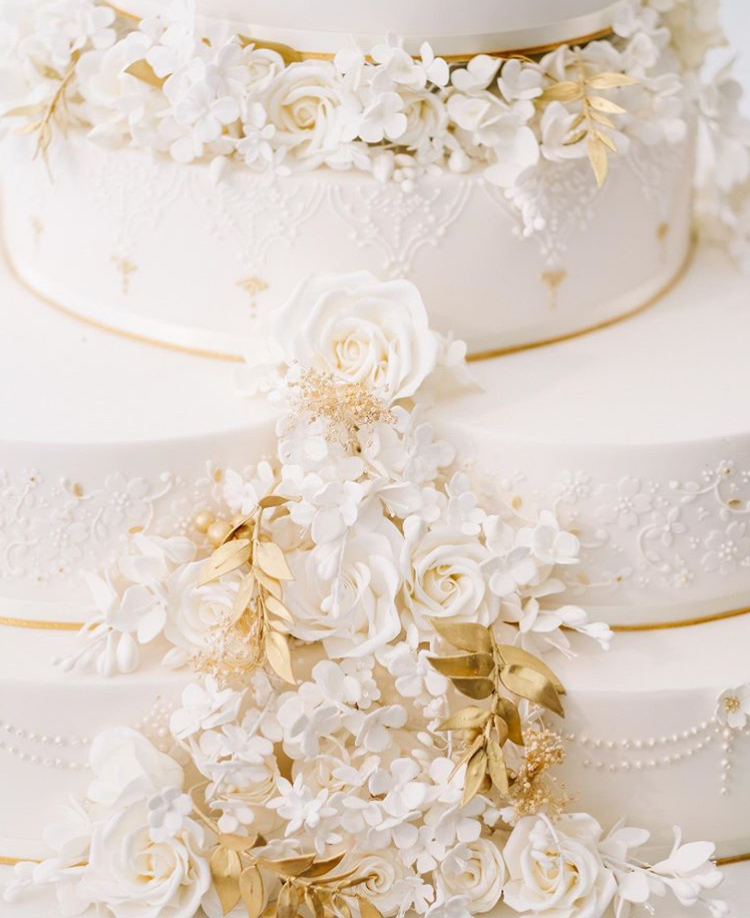 Decadent Details ⭐
.
📷 @kristianlevenphoto 🎂💎 Regram @theprettycakecompany
.
#supportlocal #cotswoldswedding #cotswoldsweddingsupplier #gloucestershirewedding #whitegoldweddingcake #weddingcakeinspo #luxuryweddingcake