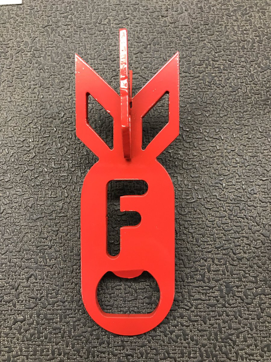 CusomSheetMetal's tweet photo. F bomb 3D bottle opener's. $15.00 dollars plus shipping . We except PayPal an credit card shipping to anywhere's in the United States F Bombs are 5"x1"1/2 .F bomb bottle openers madeof1/8stealpowder coated Your Choice of seven colors textured black yellow pink blue purple https://t.co/PHVdp3eibl