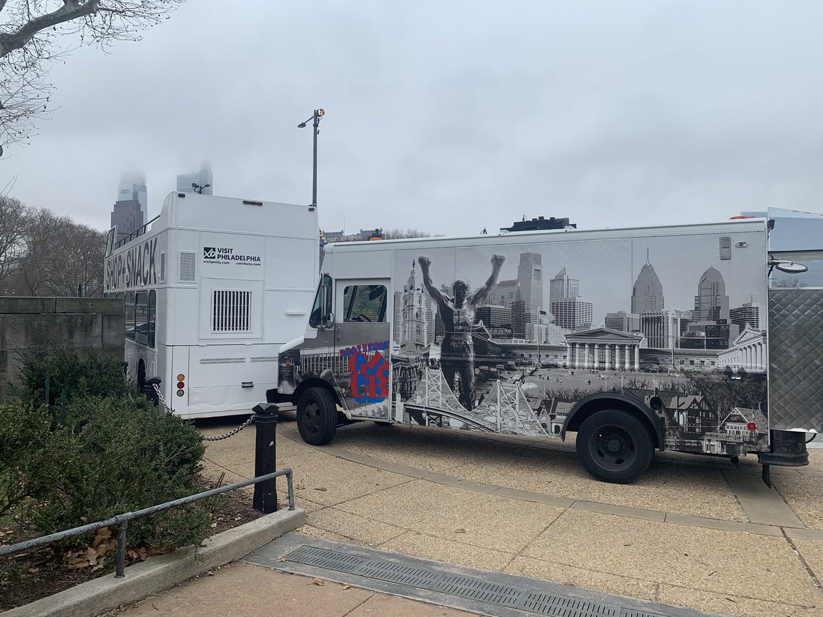 My food truck is at the Art Museum anytime you’re here come grab a cheesesteak!!! #Rockysteps #therockysteps #Philly #cheesesteaks #Philadelphia Museum of Art #BrotherlyGrub1