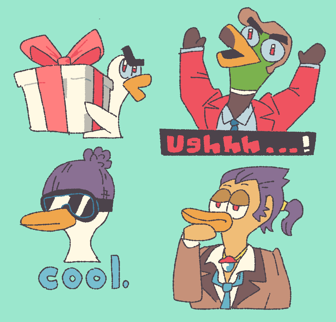 Duck Chat Stickers 