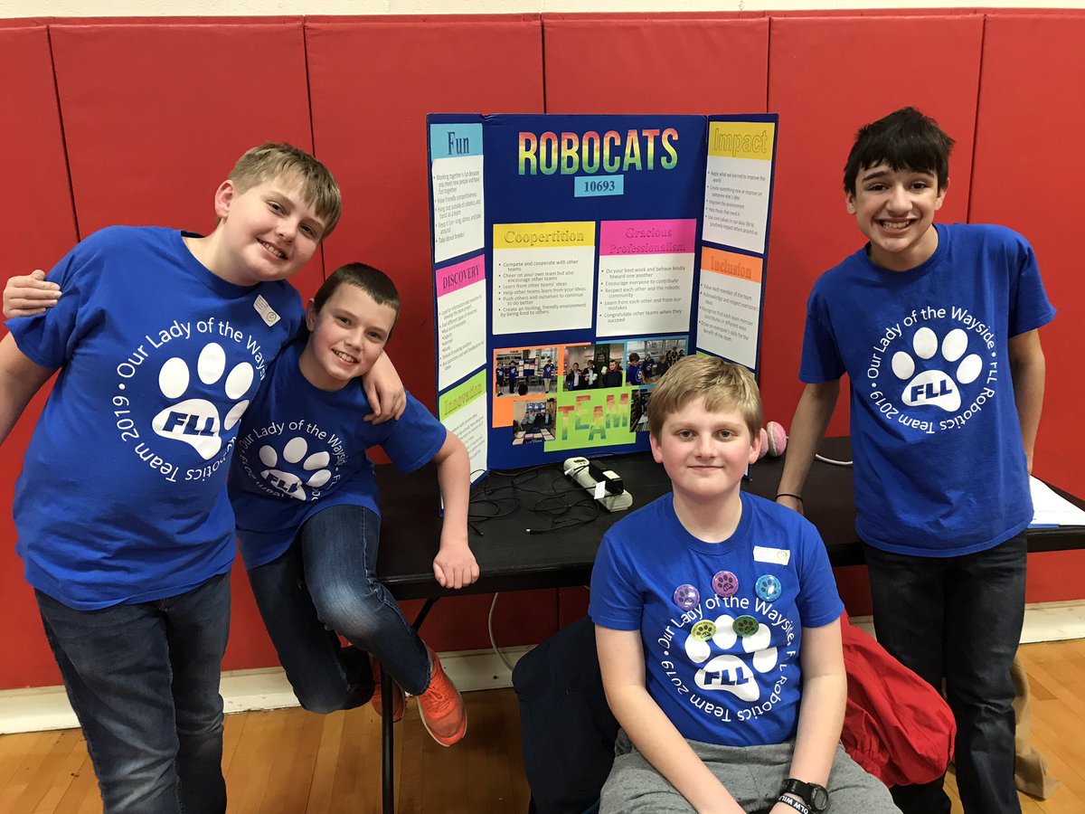 chris_brem_'s tweet image. Got my robotics fix today! Great job #MechaniCats #CodingCats #WildGears and #RoboCats @olwschoolAH