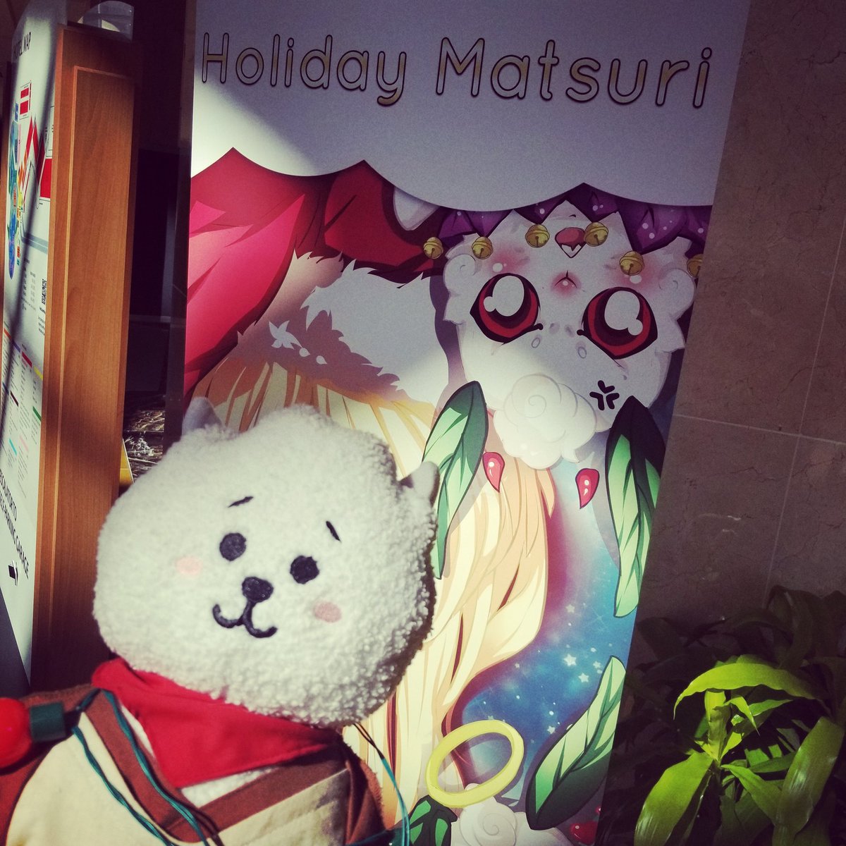 the_bt21's tweet photo. Sorry I was quiet again, but I was getting ready for Holiday Matsuri!!! Take a pic with me if you see me!
#bts #bts_official #bt21 #bt21 #holidayvibes #holidaymatsuri #holidaymatsuri2019 #cosplay #starwars #iamtheforce #rj #rjadventuresinorlando https://t.co/t0xNC7GmEC
