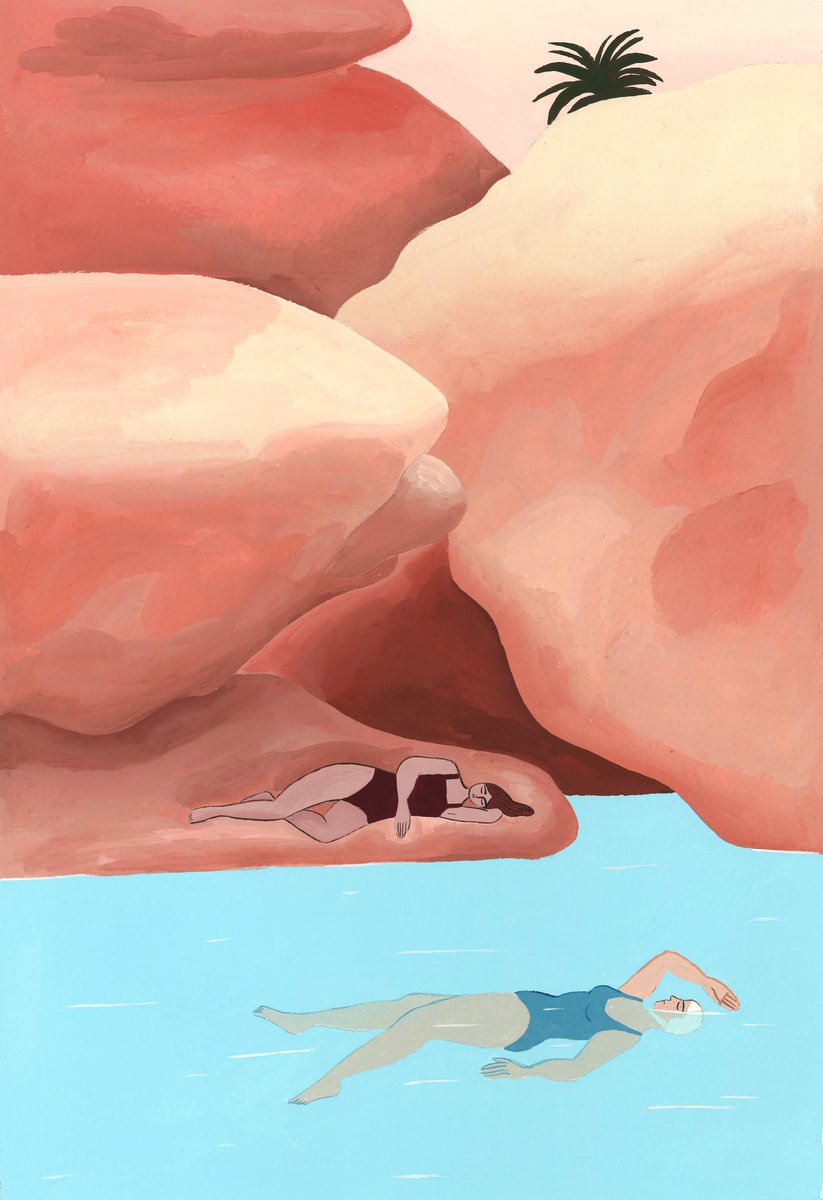 IsabelleFeliu's tweet image. Wadi Bani Khalid 🏊🏼‍♀️