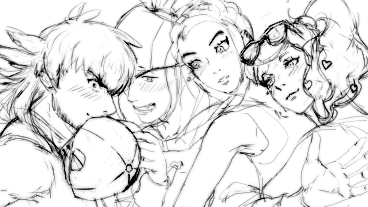 sonia/nessa/leon/raihan wip 