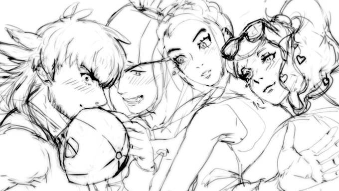 sonia/nessa/leon/raihan wip 
