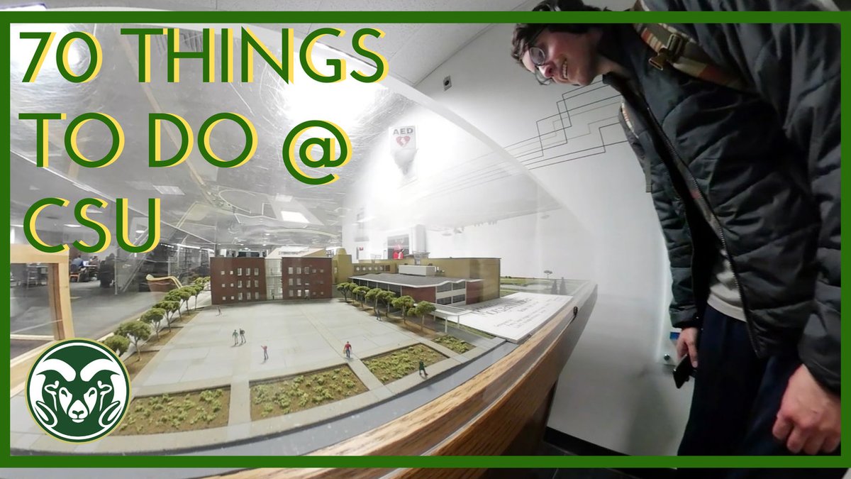 CSU_VR's tweet image. Finals are next week, so for this episode I have no choice but to head to the library and hit the books!! Or... At least try to. Watch this week&apos;s video here:

youtu.be/3RJmWjxZMH4