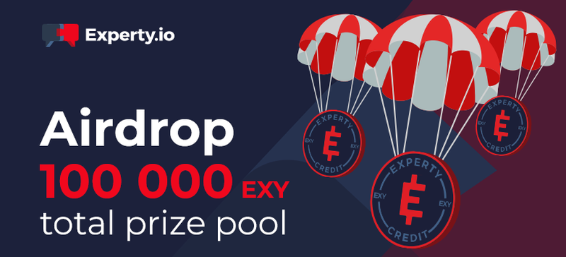 airdrops_desi's tweet image. 📣Experty
 
🔸 Sign up at experty    
🔸 Verify your email id. 

⭕️ Claim: desiairdrops.com/experty-airdrop

💰 Estimate value:  100,000 EXY ~ $1,600

#experty  #desiairdrops #airdrops #airdrop #ETH #cryptocurrency