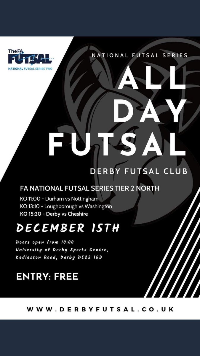 Derby Futsal League tweet media