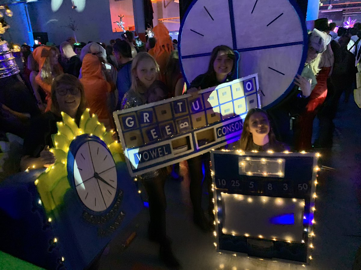nltansey's tweet photo. Had to seriously up my card / papier-mache game. The theme for the Dyson Christmas party was intelligence, we created an interactive countdown game! ⏰#insidedyson #countdown https://t.co/JTc9PnGdhL