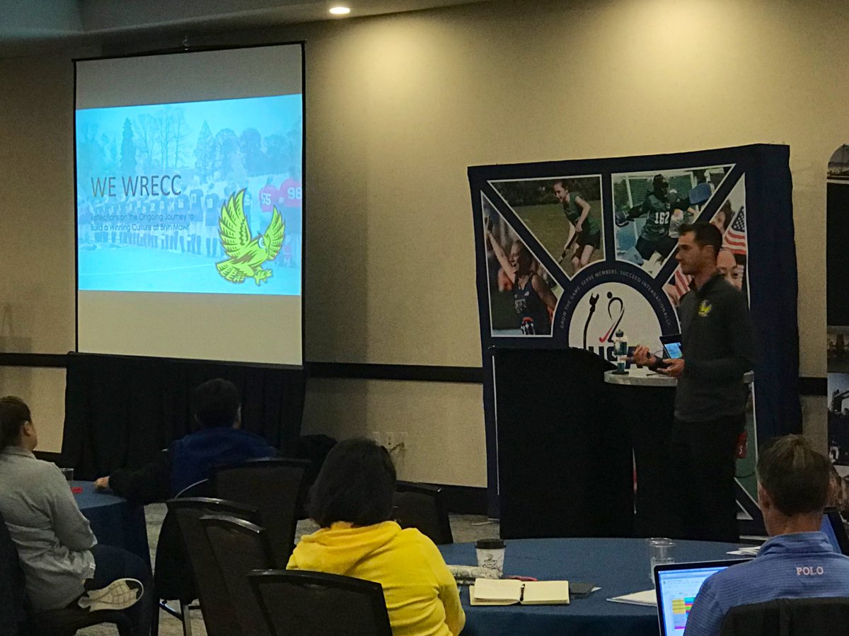 PhilEdwardsFH's tweet image. Insightful college coach reflections - @KDotonBCFH on Lessons Learned from @FIH_Academy L3 applied to @BCFieldHockey season; Jarred Martin &amp;amp; @KateLiptonOSUFH on The Team Behind the Team @OhioStateFH; Victor Brady on Ongoing Culture Development @BMCfieldhockey #CoachesForum2019