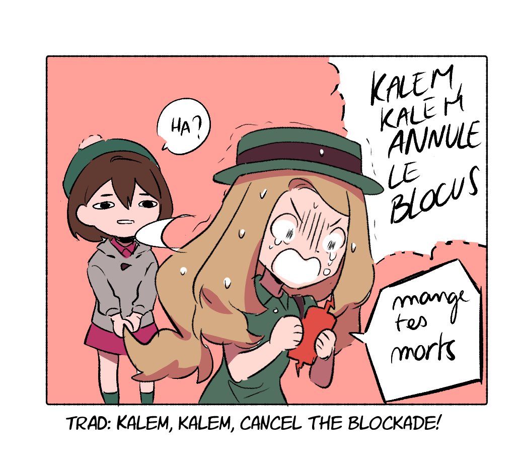 Serena's one and only solution to her problems (1/2)
#PokemonEpeeBouclier #PokemonSwordShield #Auldshipping #Serenaxgloria #fanart