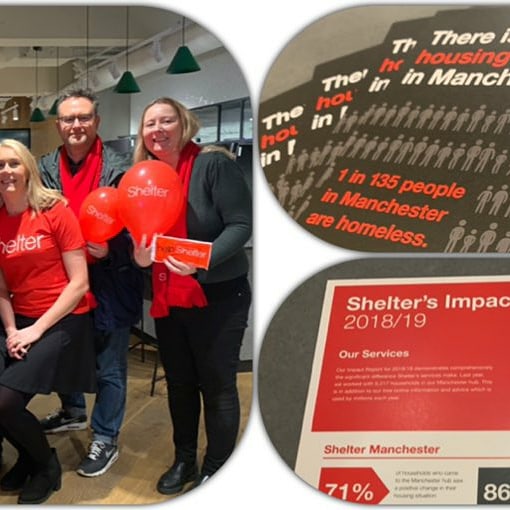 ShelterGM's tweet photo. What a great afternoon, a genuine celebration of our work and some fab fundraising. The list is long but thank you to Ruby @VirginMoney , Stuart @CoopFuneralcare , @StreetShakers @RayCoatesVoice @Roli_B @JohnrHUBmanager to name a few https://t.co/DbULINegeP