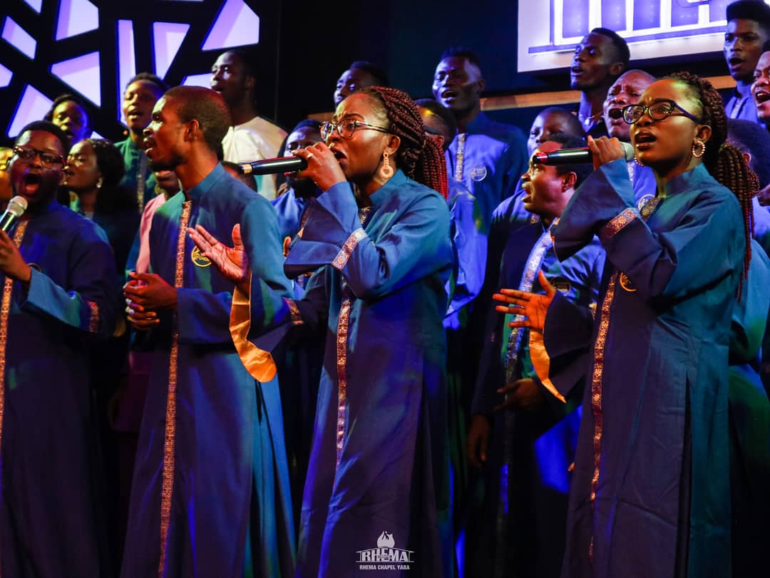 RhemaYaba's tweet photo. Ever glorious Rhema Mass Choir ππ
.
They painted ONE VOICE CONCERT Season 6 BLUE ππ
.
#RhemaYaba
#OneVoiceConcert
#ovc6 https://t.co/aLi8PsvVr1