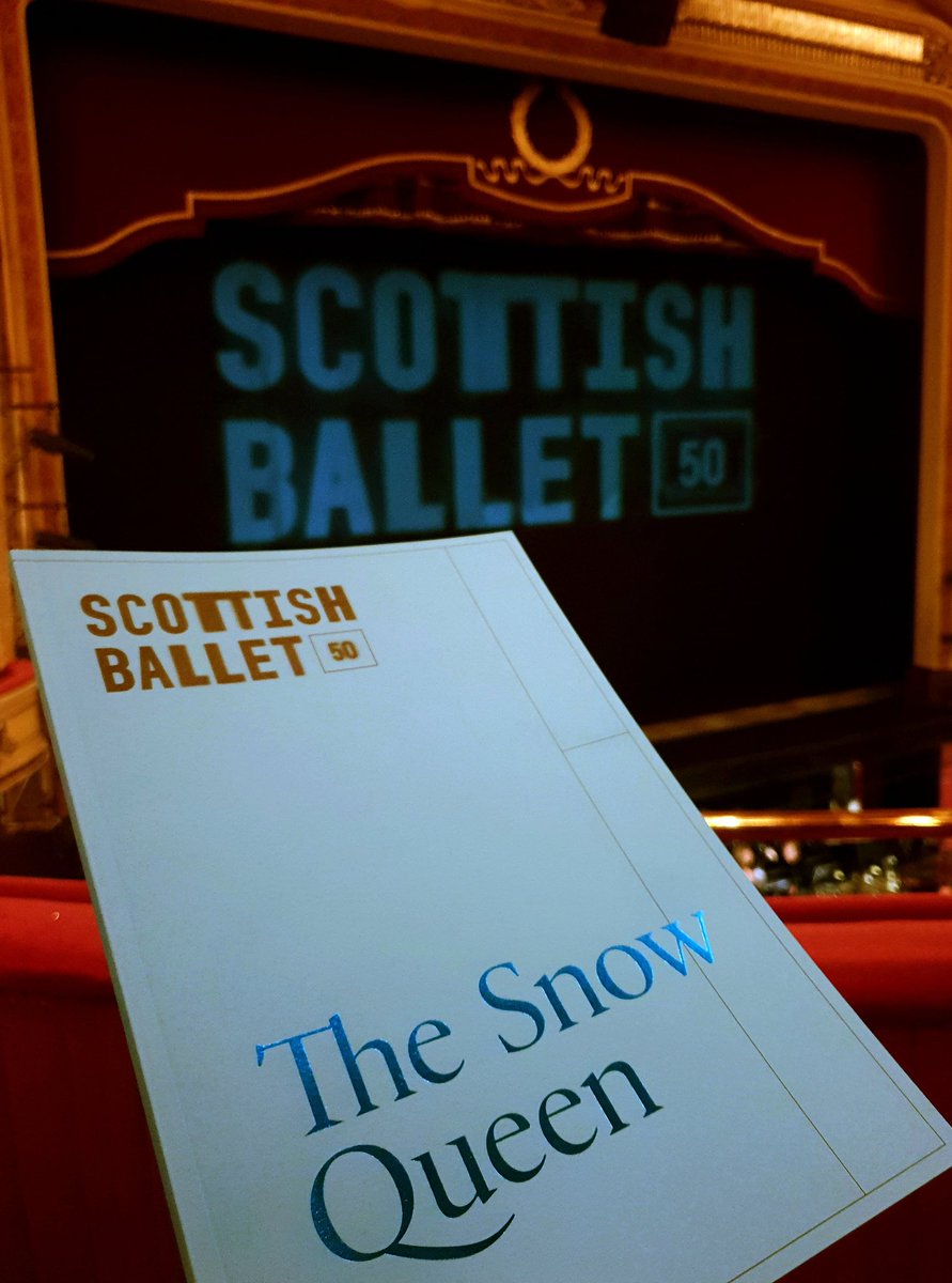 As we come to an end for 2019, @scottishballet embraces the cold with their world premiere take on The Snow Queen. Wrap up warm folks, there's a chill brewing in #edinburgh
#scotland #theatre #ballet #SBSnowQueen