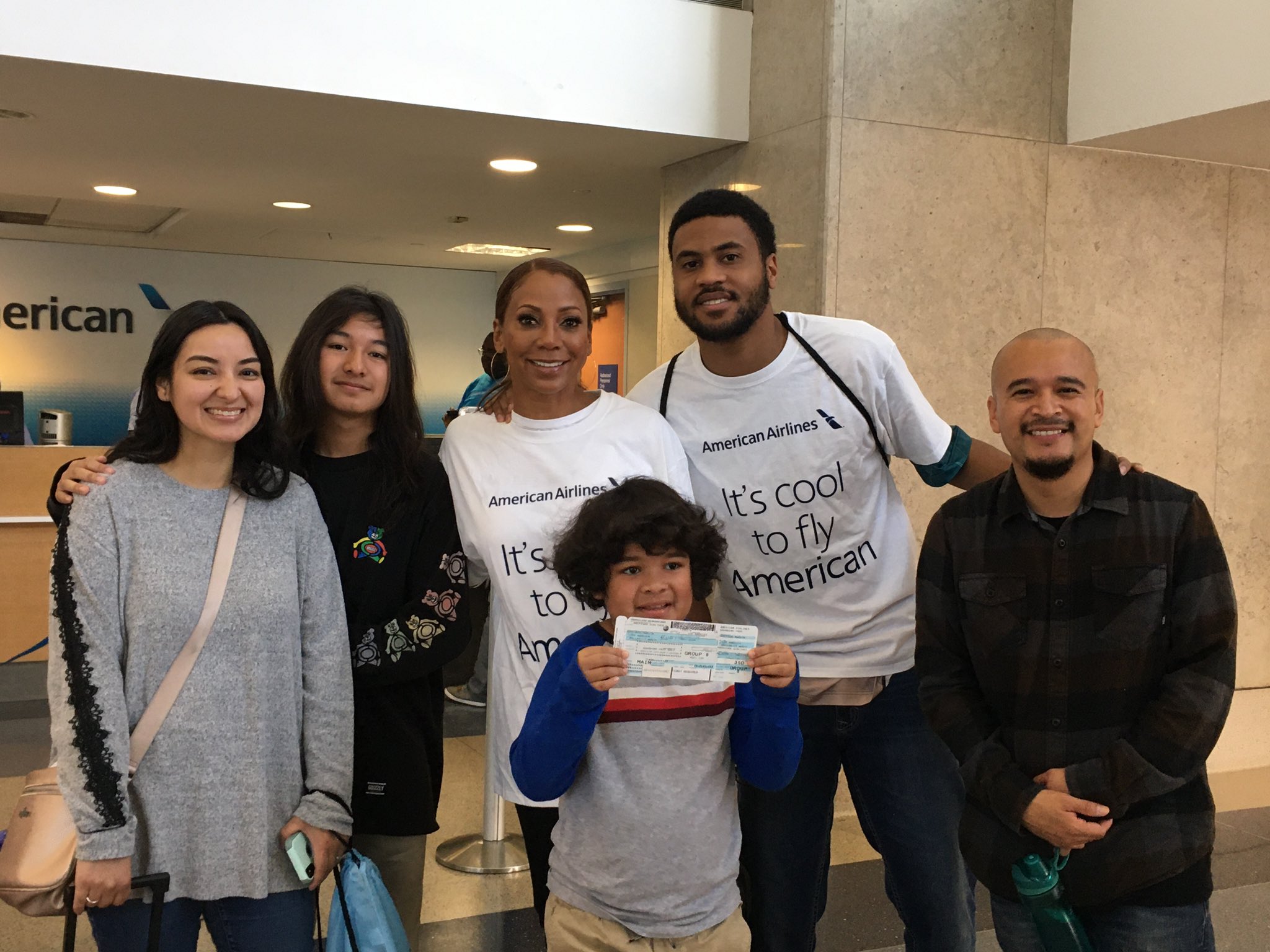 LAX Airport on Twitter ".HollyRPeete HollyRodFDN is here to