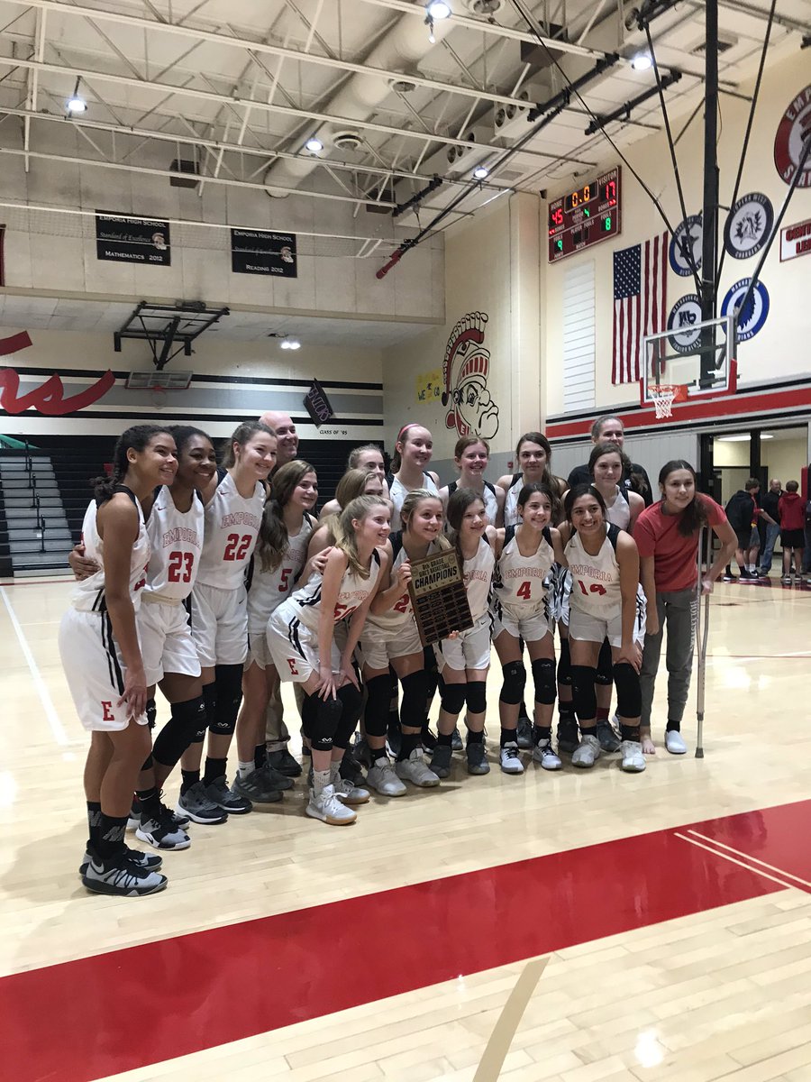 Awesome Job 8th grade!!!  Fought their way to the championship and took First!  #EmporiaProud