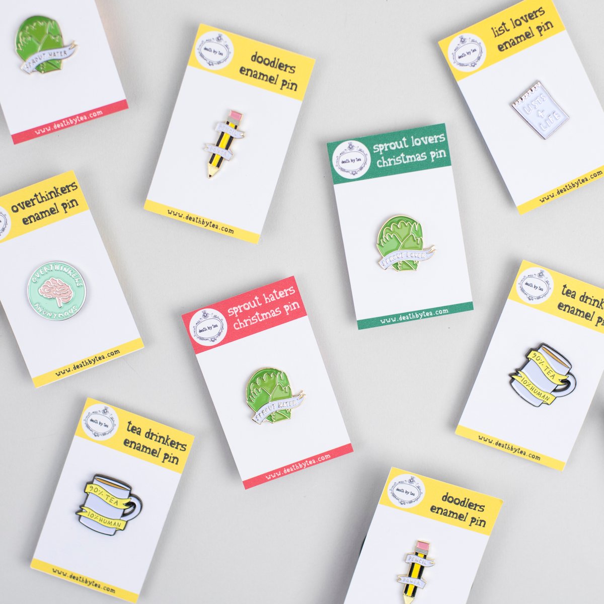 FYI pin badges make great stocking fillers and Secret Santa presents! There's a pin for every personality and preference...well maybe not EVERY but some, so it might be worth having a look anyway. 😉