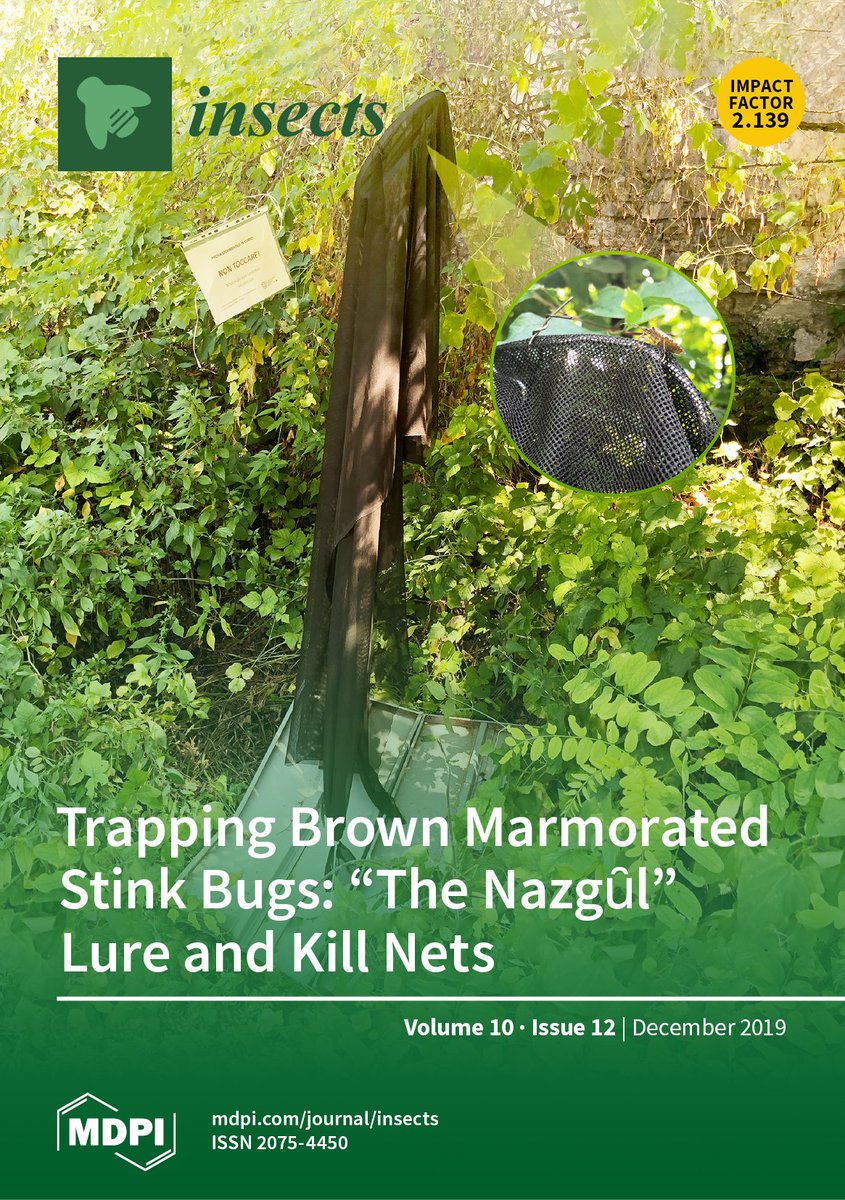 We got the cover too - The Nazgȗl is a lure and kill system proposed for use as a tool in future eradication efforts against BMSB. The sinister-looking ringwraiths could be used to elicit public support in a new way, tapping into popular culture around saving “Middle-Earth”.
