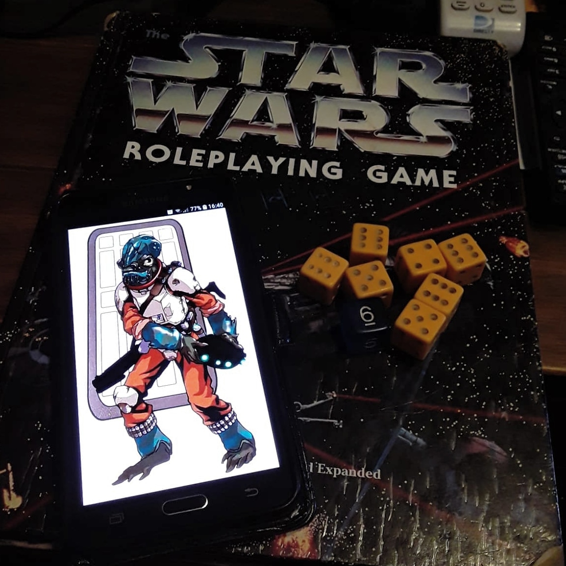 lordmagnusen's tweet image. Roleplaying with friends and family. #RPG #StarWars #d6system