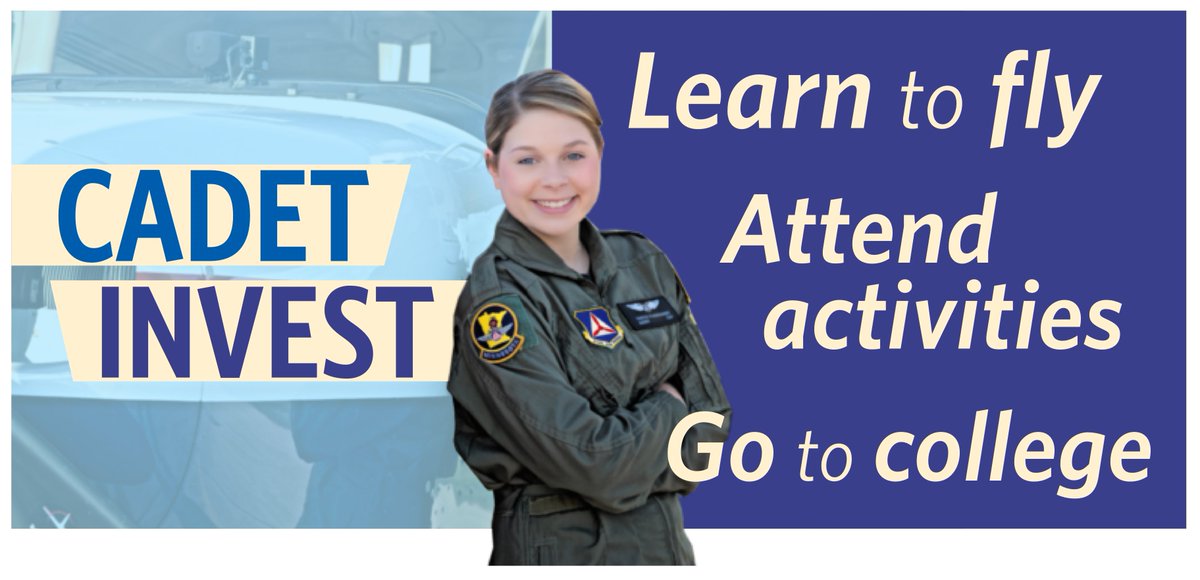 Application Period is now open for CAP Cadets to take advantage of CadetInvest Support! 

gocivilairpatrol.com/programs/cadet…