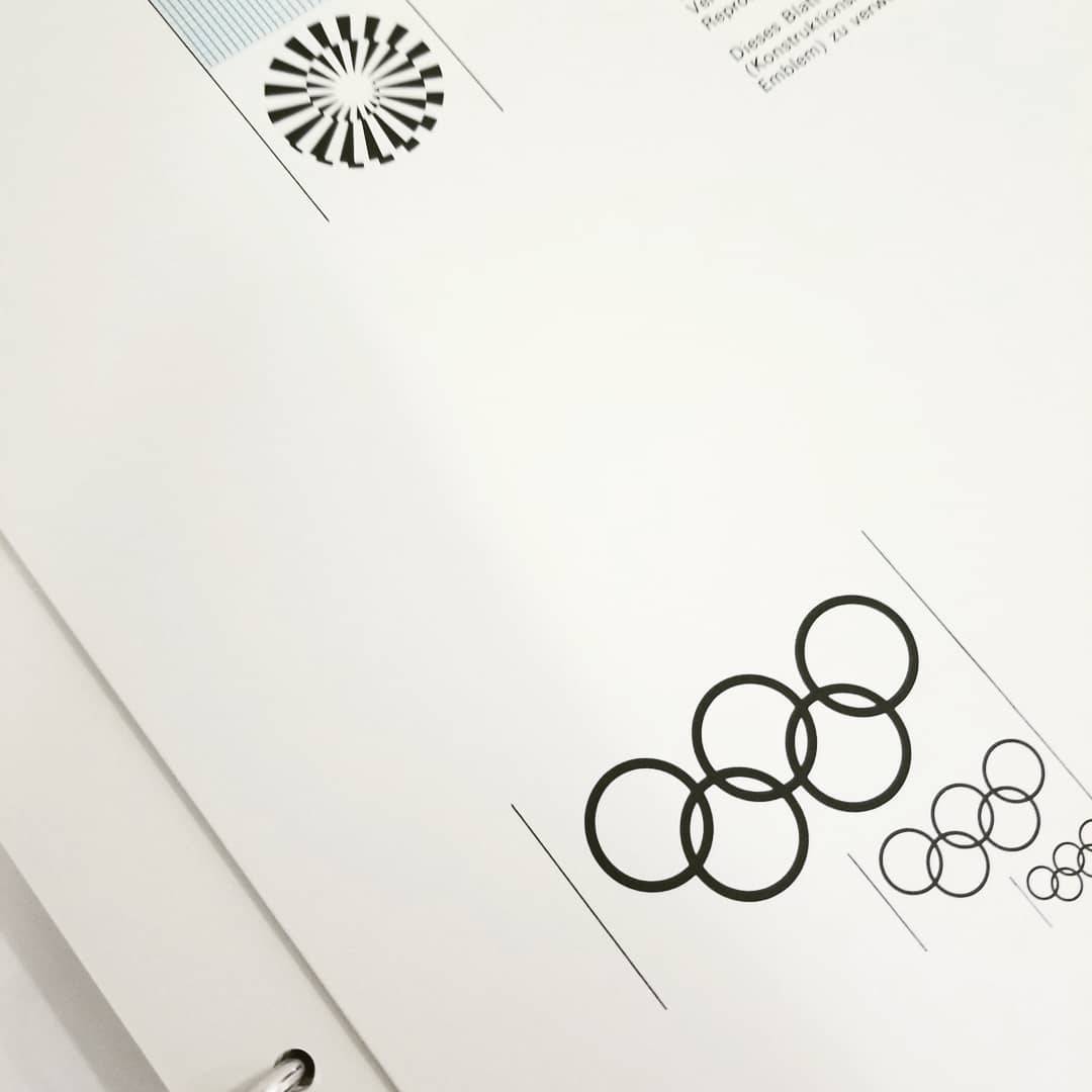 jessicatenuta's tweet image. So cool. I backed a project on @kickstarter to create a reproduction of the 1972 Munich Olymics Design manual, and received my copy yesterday. Beautiful. #otlaicher #designmanual #designstandards #bauhaus