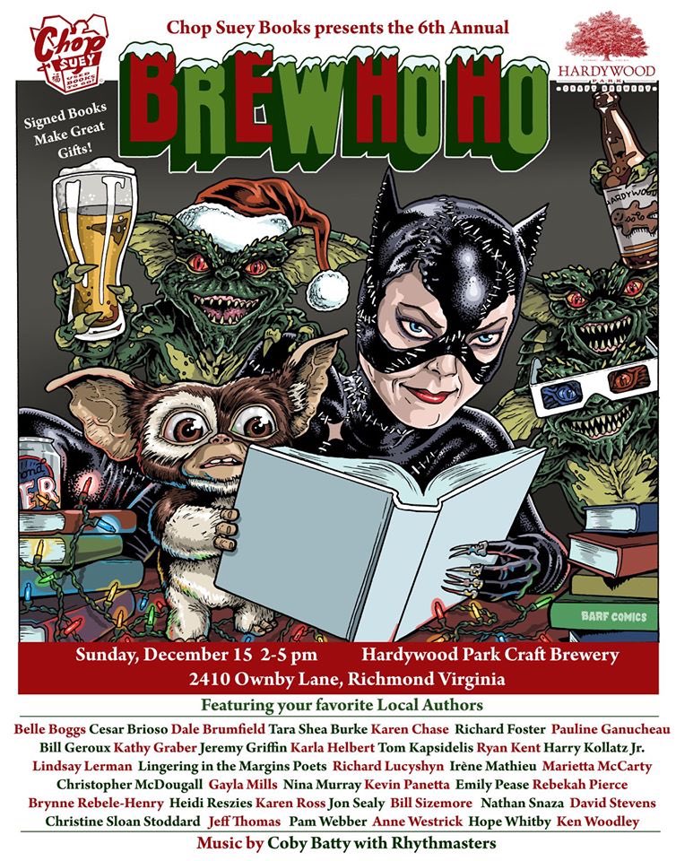 Hey Southern Nightmare fans -- come by and say hi to me at Hardywood on Sunday from 2-5 and pick up a signed copy of the Southern Nightmare book for the true crime fans on your holiday shopping list!  #rva