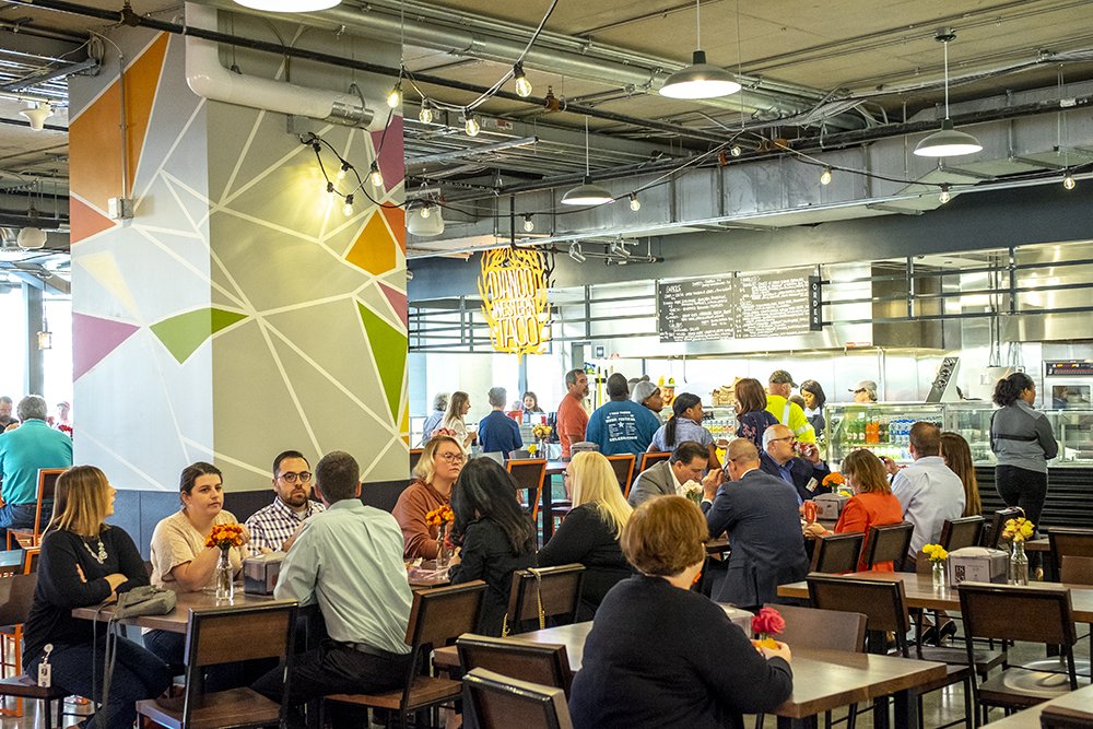 CincySantacon's tweet photo. Looking for a short wait? OTR Eatery in Kroger on Central Ave is ready to accommodate thirsty Santas! #cincysantacon https://t.co/11HwlQqhlC