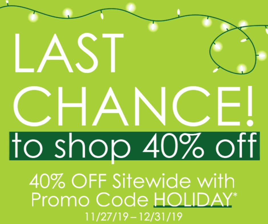 There's still time to save big! Head over to toddygear.com and save 40% on any item with the code "HOLIDAY" at checkout!