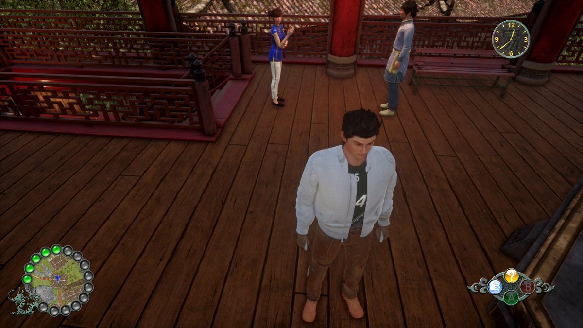 ট ইট র テイルス 彡 シェンムー3 Pc版 散打終了後 見慣れない服装に オプションの着替えで確認したけど表示されず 再びゲームに戻ると元の服装に戻りました