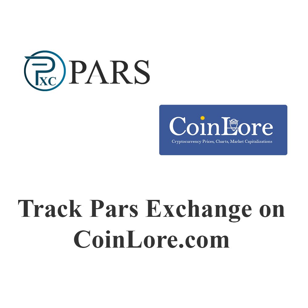 parsxc's tweet photo. https://t.co/RecH0WjMEd
#cryptocurrency #exchange #trading #coinlore #parsxc #parsicoin #pars #bitcoin #btc #رمزارز https://t.co/JRr7lLu9KK