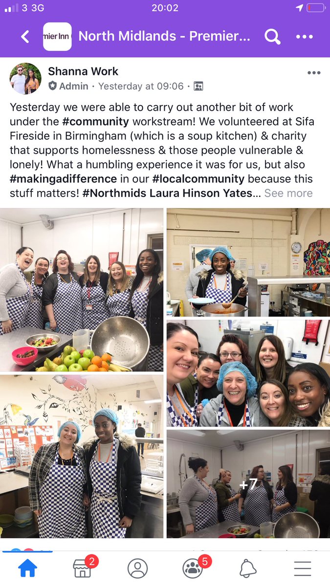 Thank you to all of our HM’s who got involved in our community work stream this week who volunteered their time to work in a soup kitchen in their local community #teamthatcare #goodtogether #communityworkstream @Hinson_Yates @zulubull @shanpremierinn @Stevens18Amy