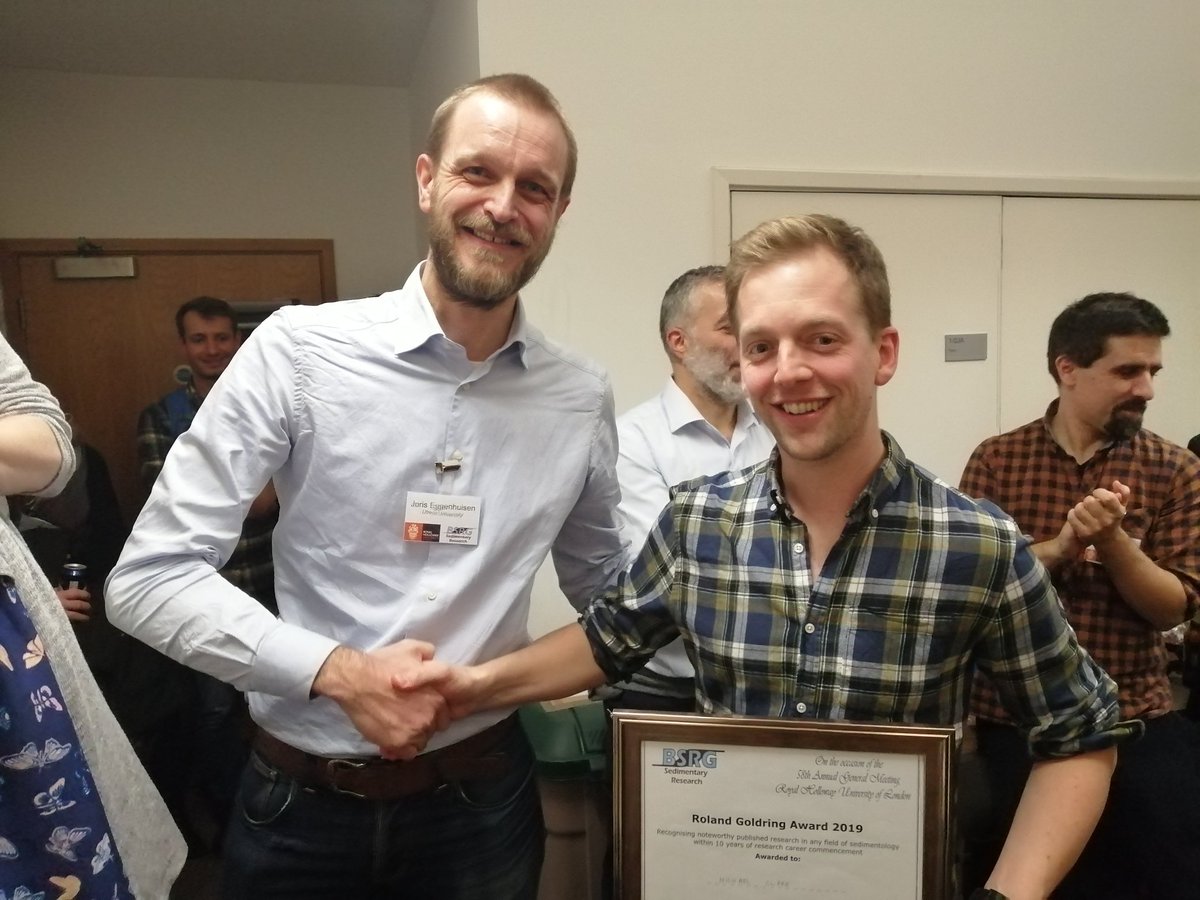 Mike Clare is not only our new #bsrg president, he was also awarded the Roland Goldring award #bsrg19