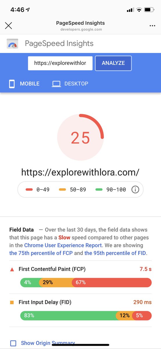 explorewithlora's tweet image. The #SiteSpeedAccelerator from @ezoic boosted my mobile Pagespeed score from a 25 to 81 😮😮😮