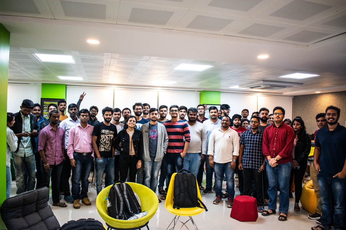 garage4hackers's tweet photo. As we wrap up our Bengaluru workshop session on the basics of Machine learning, we thank our community for the support &amp; love.

#machinelearning #eventsinbengaluru https://t.co/5V1inGIcj2