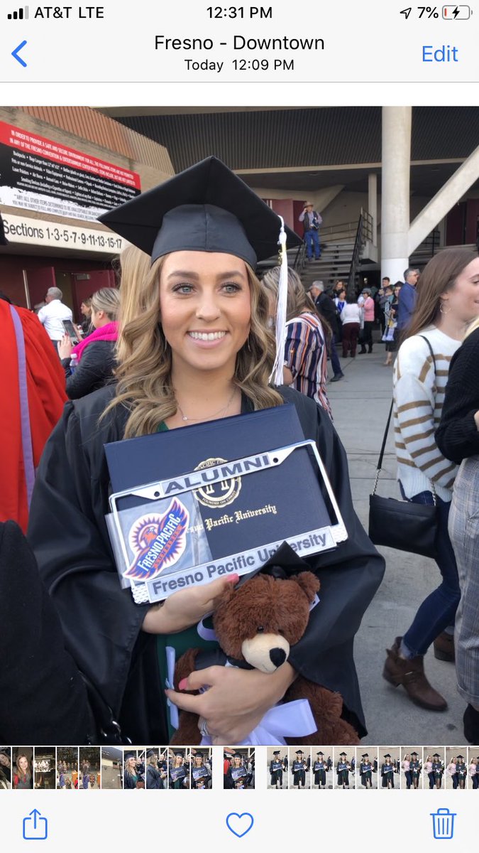 Amaddox6's tweet photo. So so incredibly proud of my first born. College grad headed to the masters program. You are a ray of sunshine. We love you! #fpugrad @worthy_ri https://t.co/6zFpqeCcYa