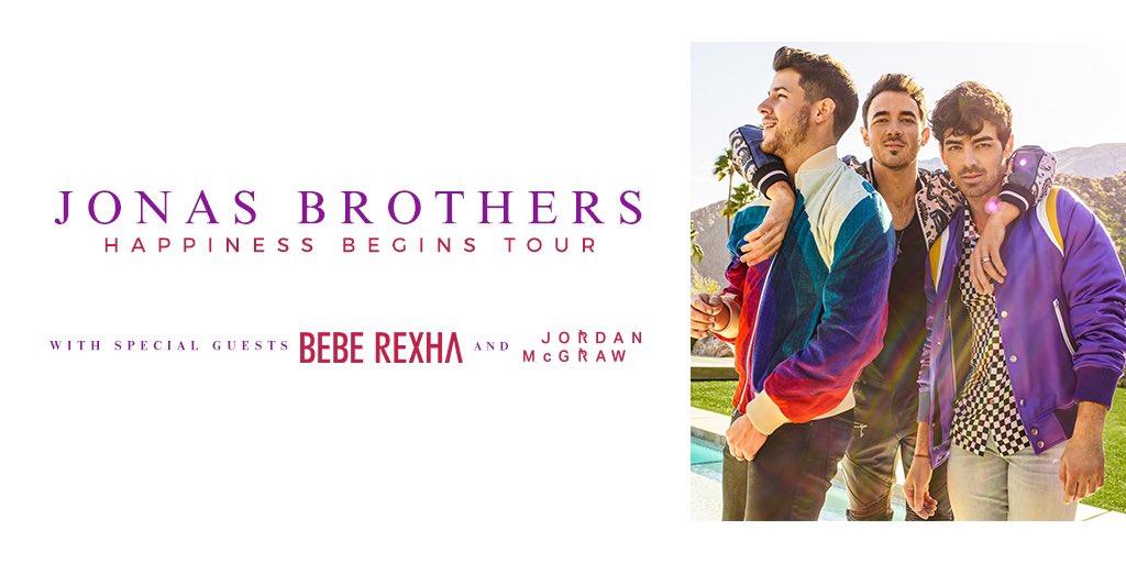 TONIGHT: Happiness Begins with Night 1 of the <a href="/jonasbrothers/">Jonas Brothers</a>!

TIMES: 5pm terrace, 6:30pm doors, 7:30 event

Help us &amp; Stella Artois feed families this holiday season! Bring canned food items to the show &amp; drop them in our Cans for a Cause bins, located at each entry point!