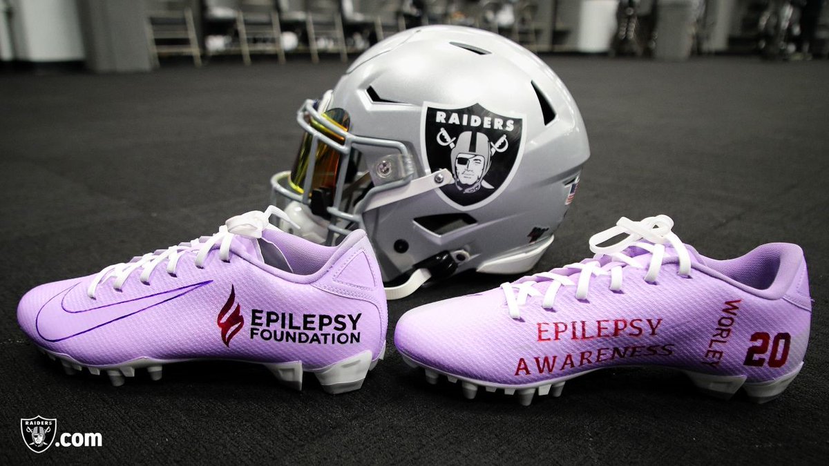 Epilepsy Foundation of America (@epilepsyfdn) on Twitter photo Thank you to Daryl Worley of the Oakland <a href="/Raiders/">Las Vegas Raiders</a> for choosing <a href="/EpilepsyFdn/">Epilepsy Foundation of America</a> as your #MyCauseMyCleats charity and helping to spread epilepsy awareness! Thank you to Daryl Worley of the Oakland <a href="/Raiders/">Las Vegas Raiders</a> for choosing <a href="/EpilepsyFdn/">Epilepsy Foundation of America</a> as your #MyCauseMyCleats charity and helping to spread epilepsy awareness!
