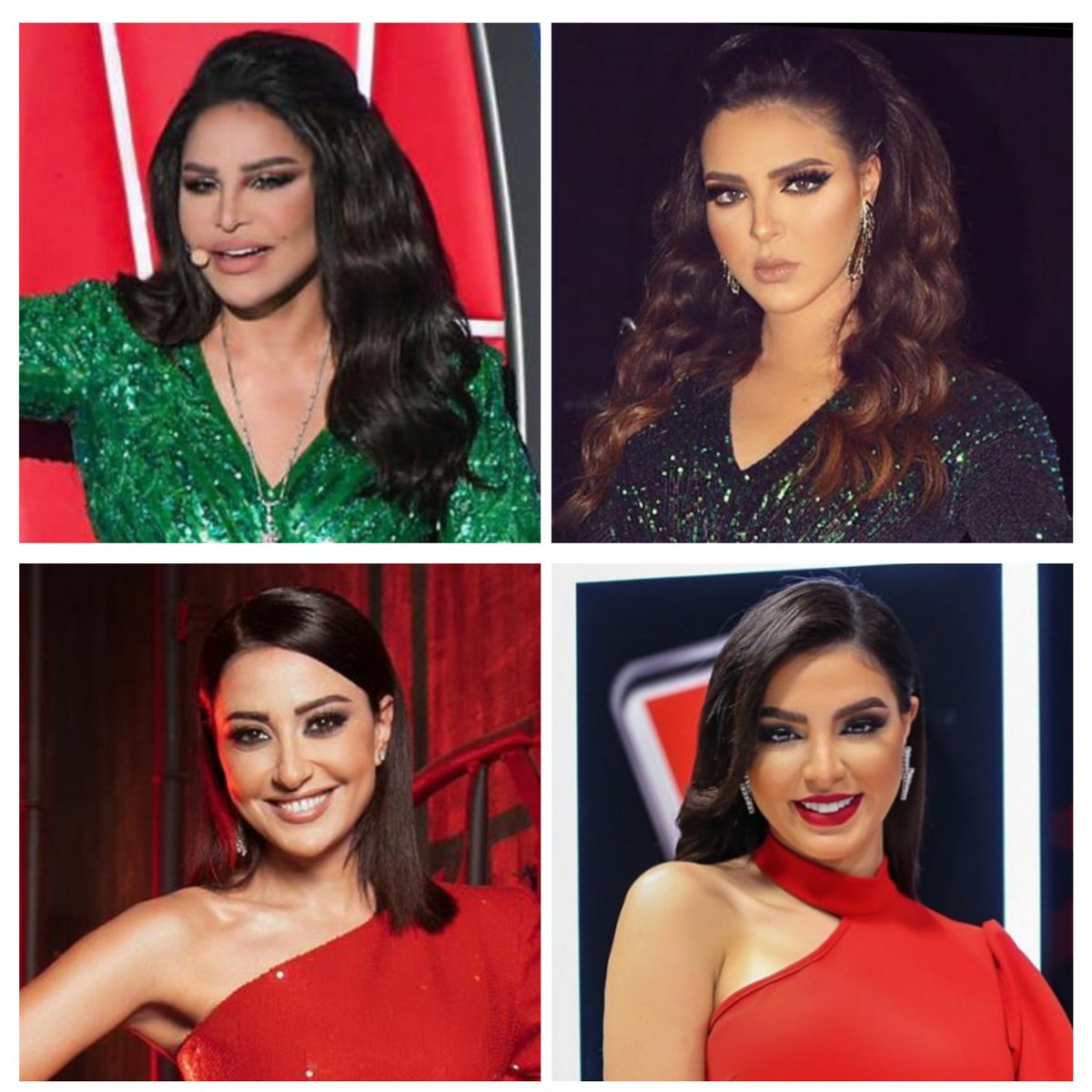 MBC4TheVoice's tweet photo. معقول صدفه؟ ❤️💚
@AhlamAlShamsi @Nardinefarag #MBCTHEVOICE https://t.co/XG5nZoUFJq