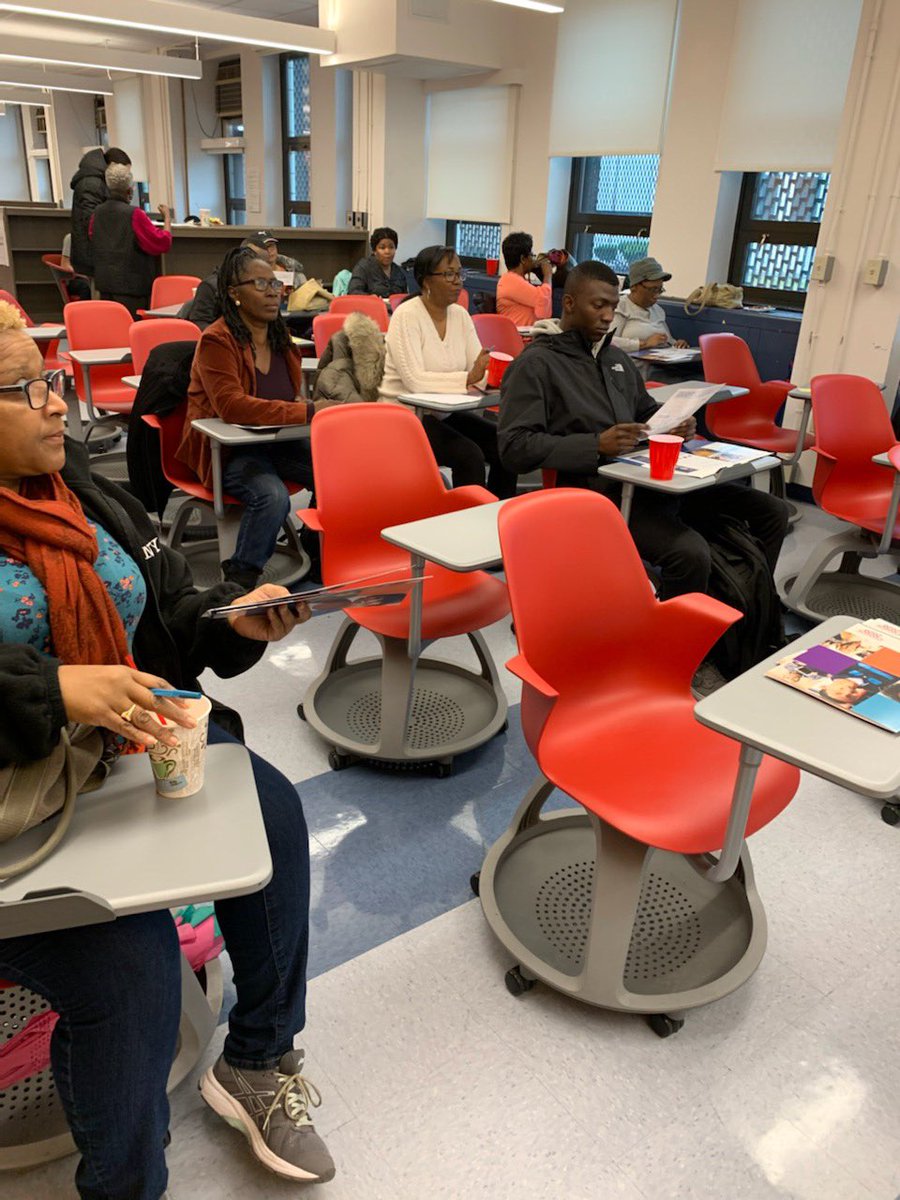 ACE_HS_Brooklyn's tweet photo. Another great collaborative community event sponsored by assemblywoman Jaime Williams and other local politicians with the South Shore Campus.  Today over 150 community members were educated about the importance of the 2020 census as well as applied for jobs with the 2020 census. https://t.co/20QbeQJMys